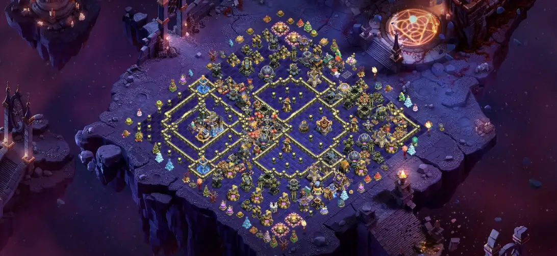 Layout TH18 War | Legend League Most Dangerous Base Against Drags