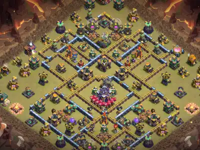 Layout Latest 2026 TH15 War Anti 3 Star Base Layout New