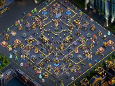 Layout Enhanced TH18 War Coc Layout | Anti Legend League Swag