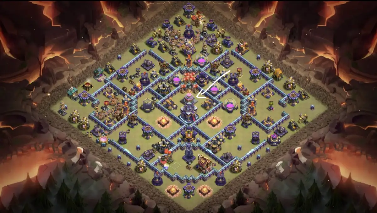 TH15 War Base Anti 3 Star for Clash of Clans