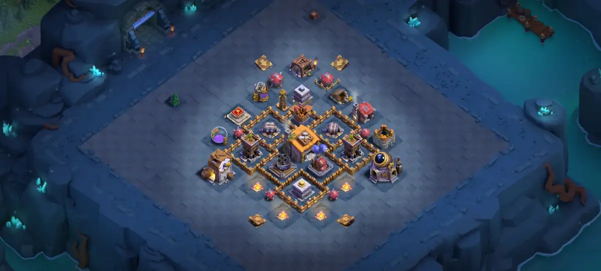 BH6 Builder Base Layout for Clash of Clans Copy Link