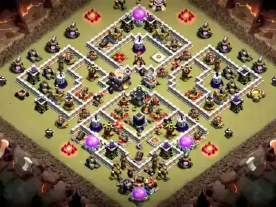 Layout Killer TH11 War Coc Layout | Anti 3 Stars DarkShadow
