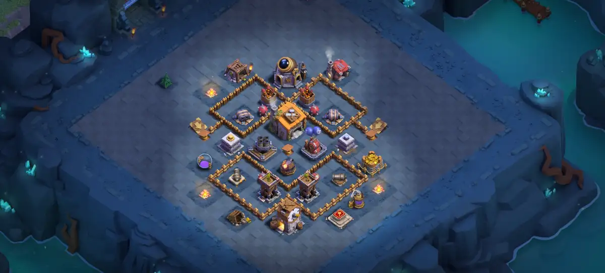 BH6 Builder Base Layout for Clash of Clans Copy Link