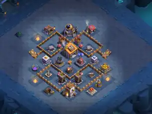 BH6 Builder Base Layout for Clash of Clans Copy Link