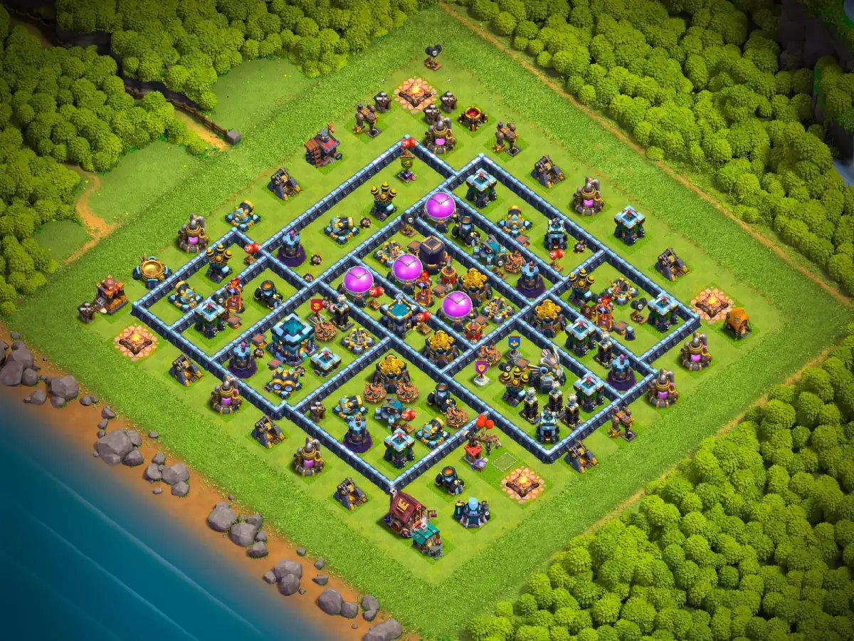 TH13 Farming Base Anti 3 Star for Clash of Clans