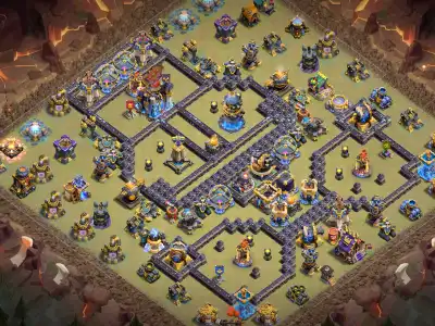 Layout Pro TH18 COC Anti 3 Star War Base Layout | Latest | 2026