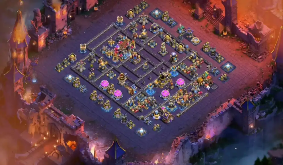 TH18 Anti Everything War Base Layout with Copy Link