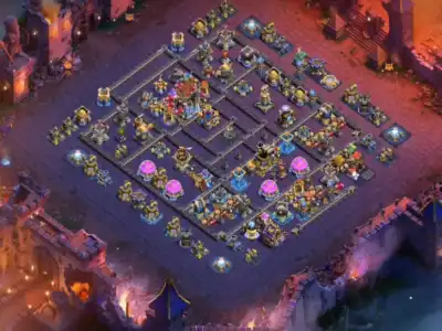 Layout TH18 Anti Everything War Base Layout with Copy Link