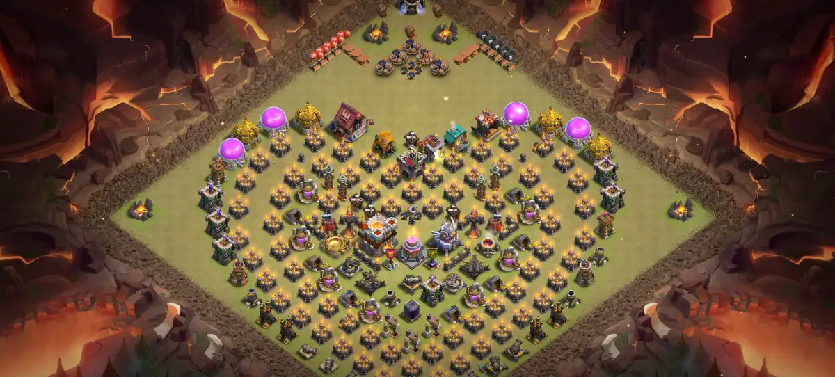 TH11 Troll War Badr Base for Clash of Clans Copy Link