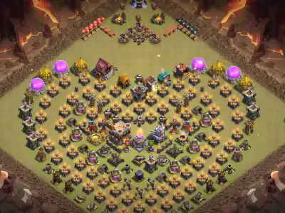 Layout TH11 Troll War Badr Base for Clash of Clans Copy Link