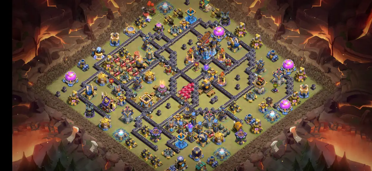 TH18 War Base Anti 2 Star Layout for Legend League