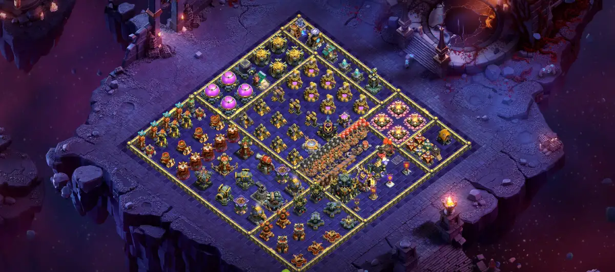 TH17 Troll Base Layout for Clash of Clans Copy Link