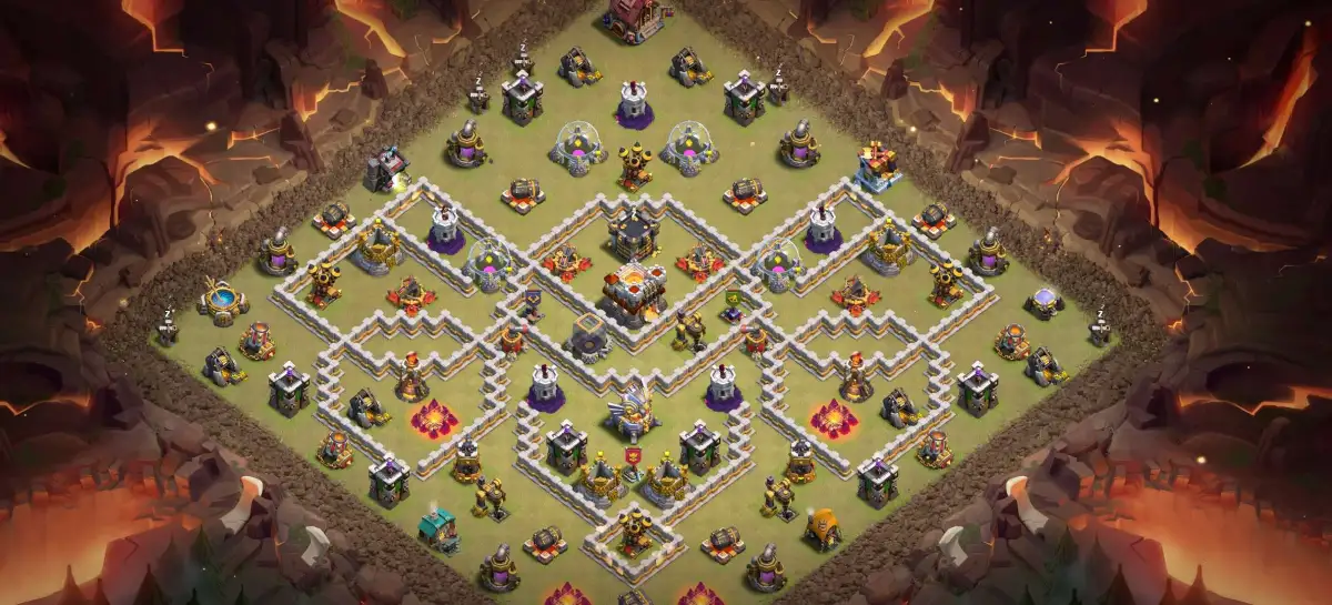 TH11 War Base Anti 3 Star for Clash of Clans