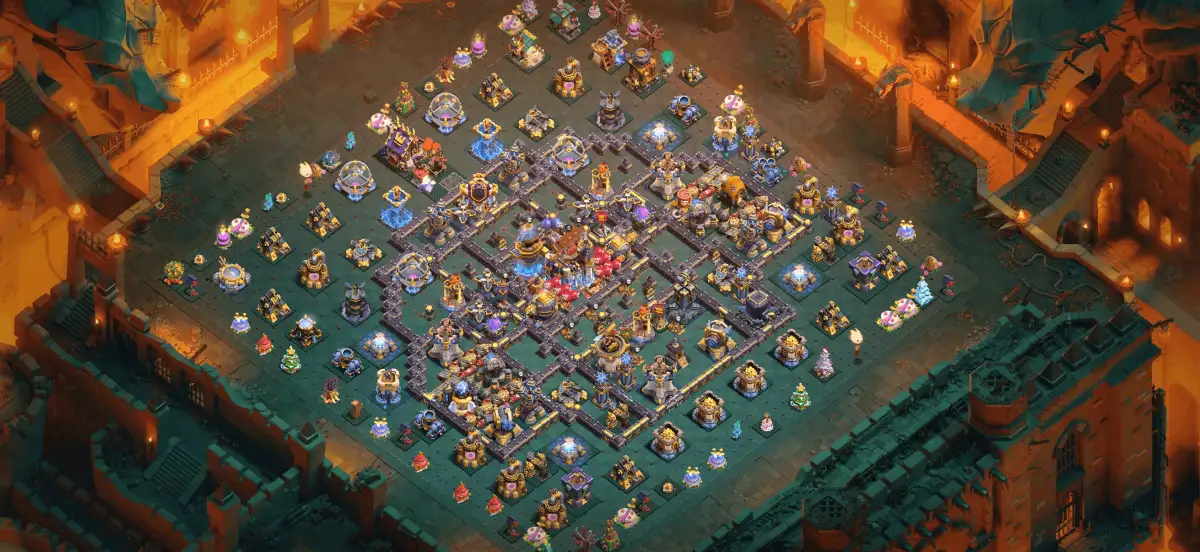 LEXA TH18 War Base-Anti 3 Star Layout 2026 Latest