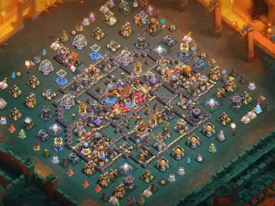 Layout LEXA TH18 War Base-Anti 3 Star Layout 2026 Latest