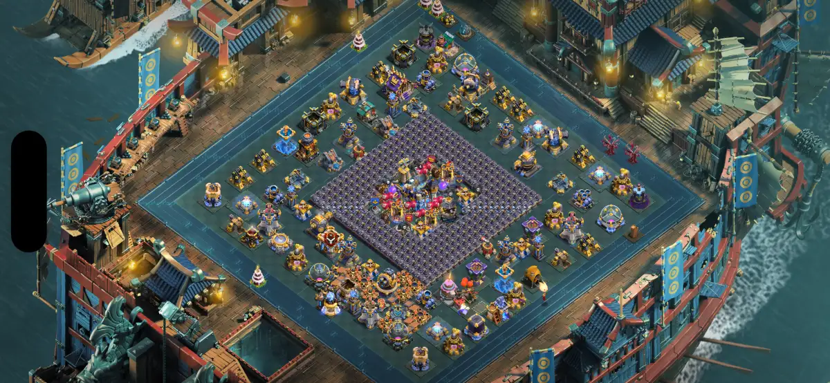 TH18 War Base Anti 2 Star Ring Style for Legend League