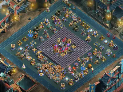 Layout TH18 War Base Anti 2 Star Ring Style for Legend League