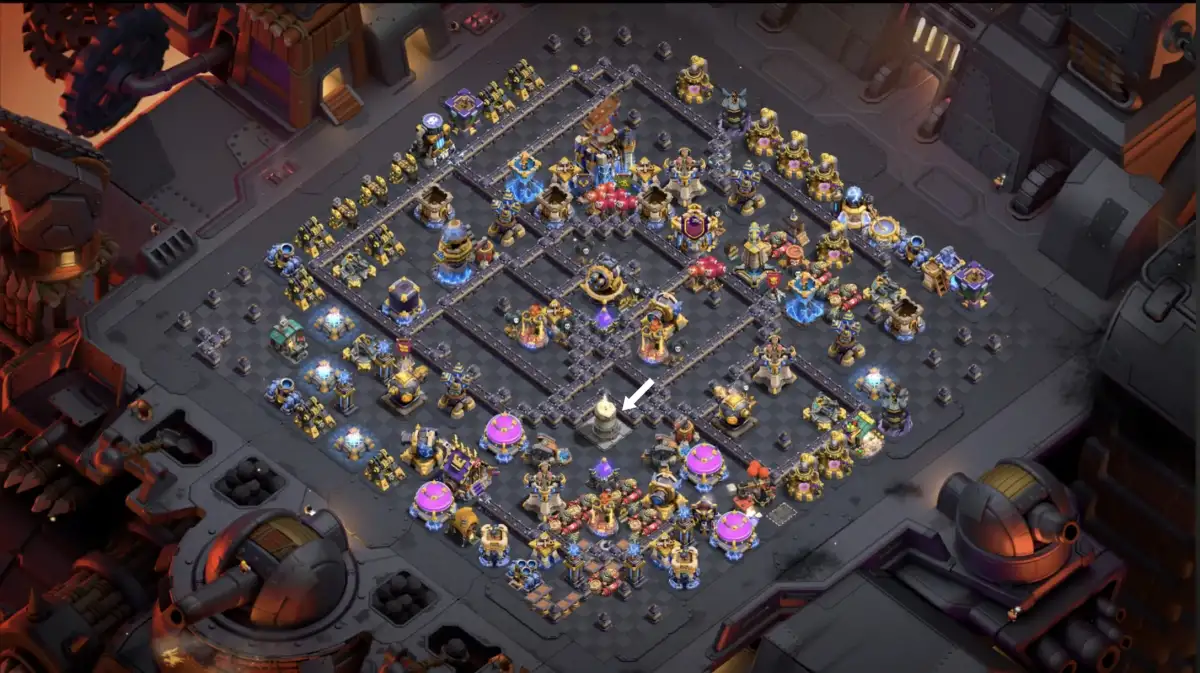 TH18 War Base Anti 3 Star for Clash of Clans