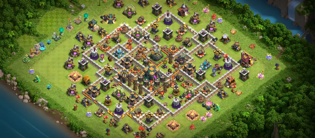 TH14 Farming Base with Tough Anti 2 Star Core