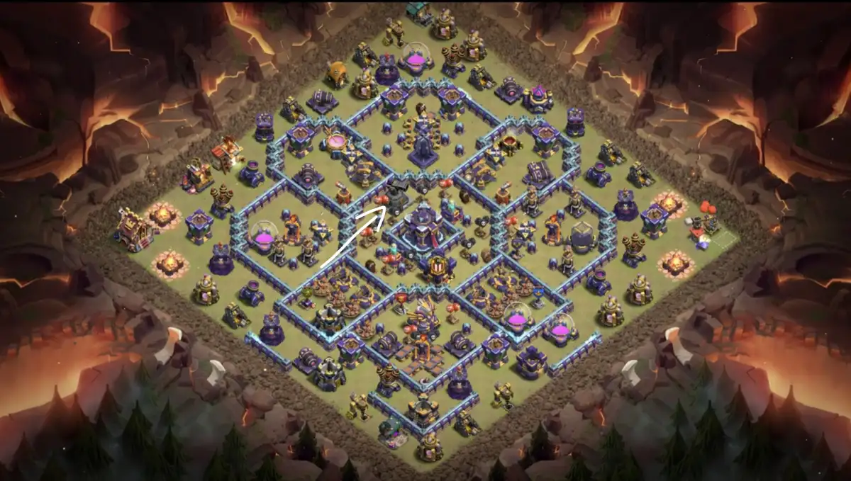 TH15 War Base Anti 3 Star | Clash of Clans Layout