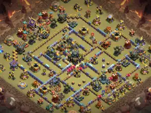 Best TH17 War Hybrid Base with Anti 2 star 2026