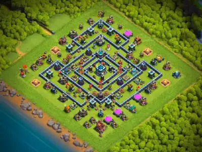 Layout TH13 Legend League Base for Clash of Clans Defense