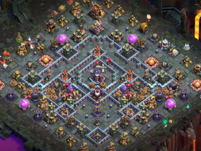 Layout Super TH15 War Base LL and Anti E-Dragon