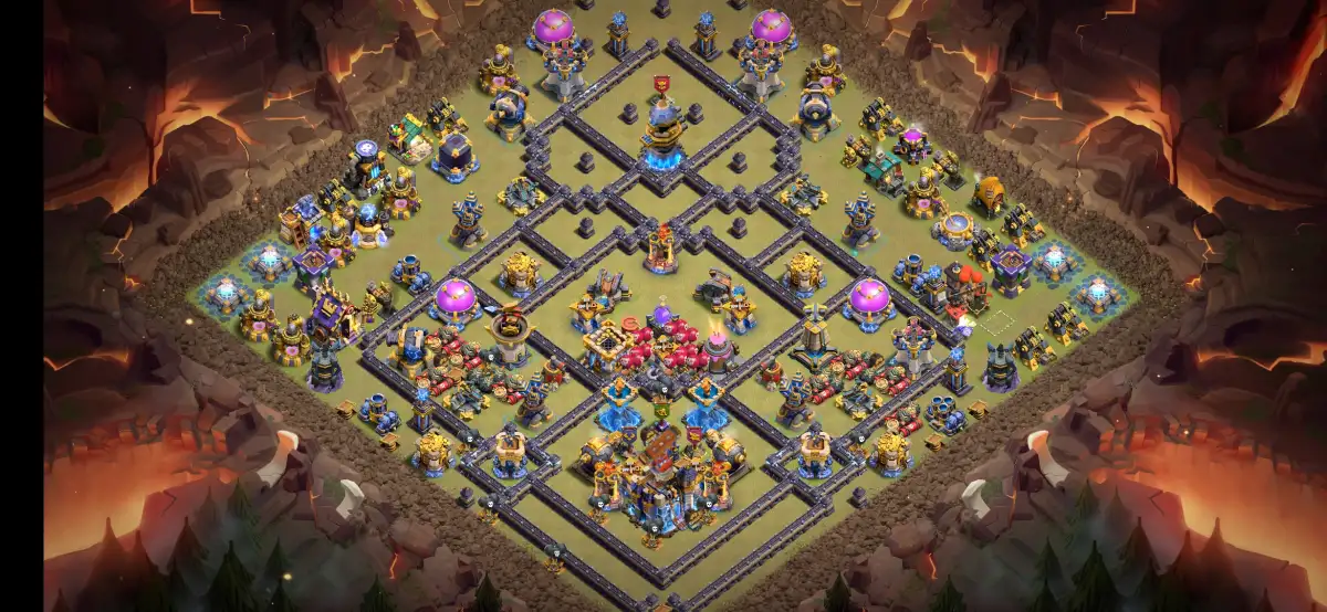 TH18 War Base Anti 2 Star for Legend League Copy Link