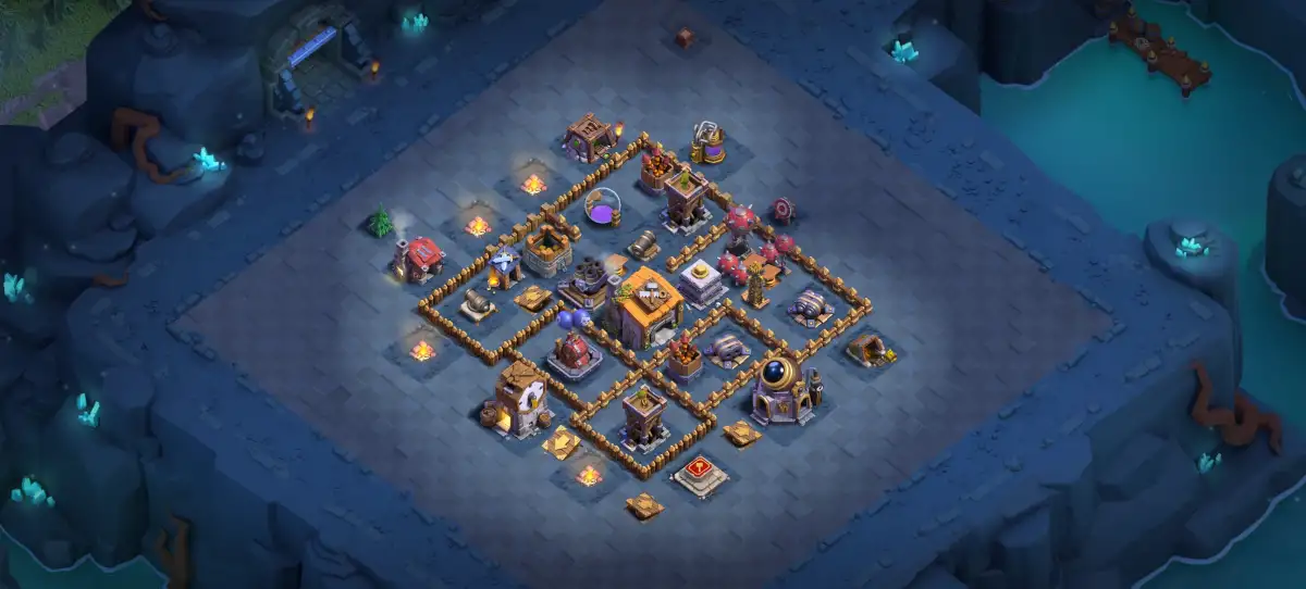 BH6 Builder Base Layout for Clash of Clans Copy Link