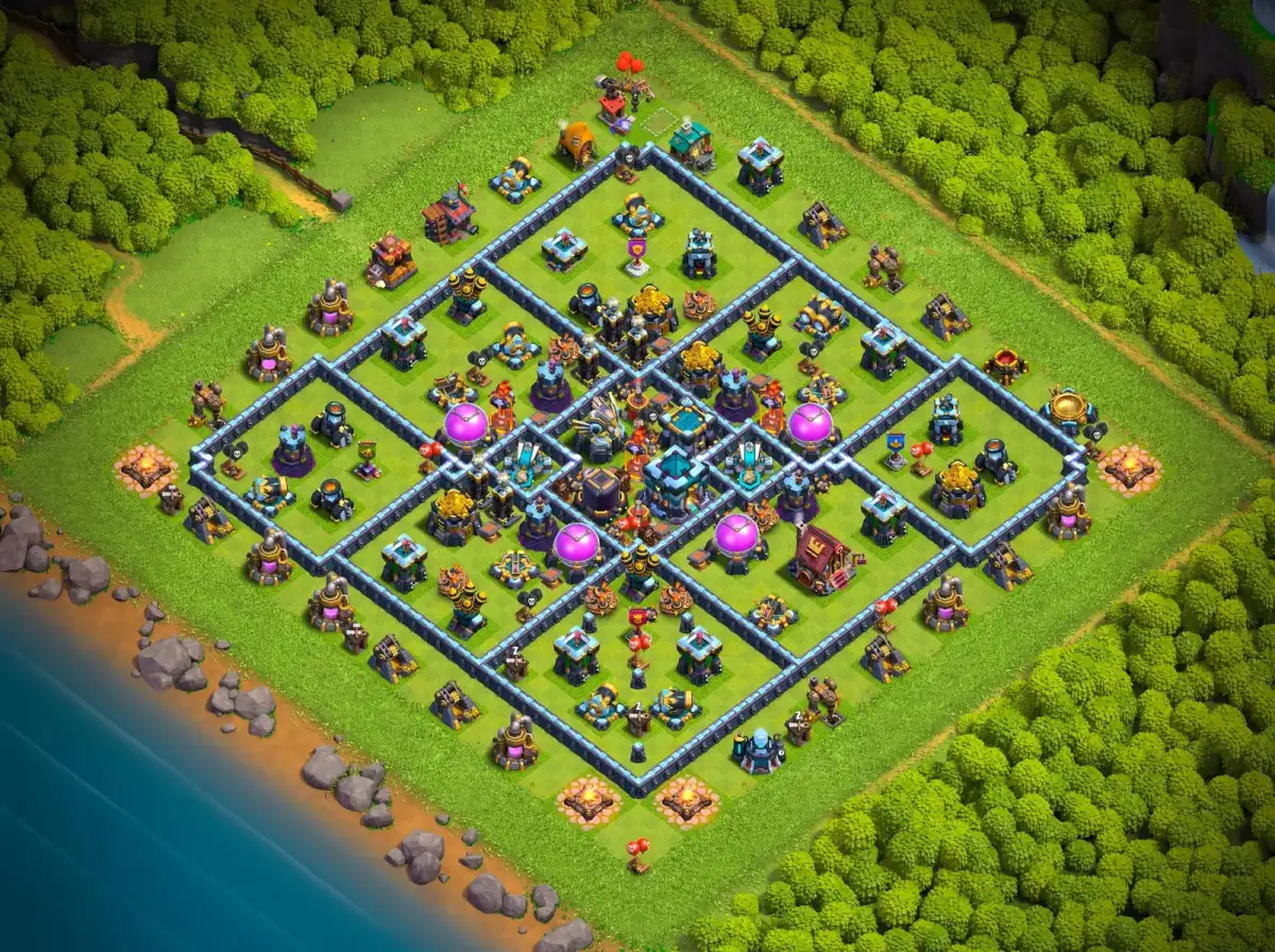 TH13 Farming Base Copy Link for Safe Storages