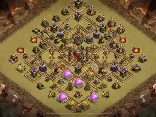 Tactical TH10 War Coc Layout | Anti 2 Stars Kill Them All