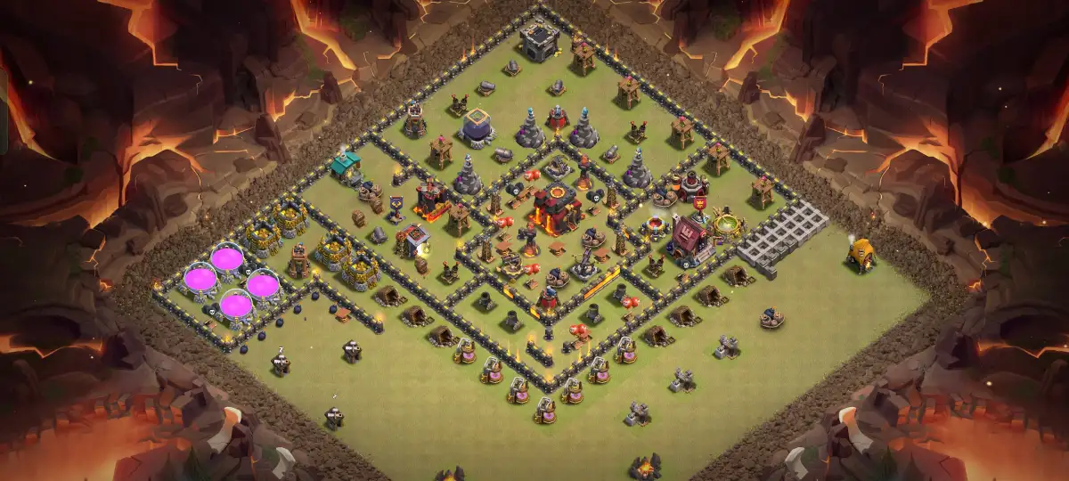 TH10 War Base Layout for Legend League and Anti 2 Star