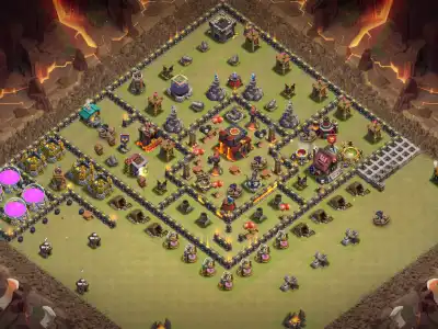 Layout TH10 War Base Layout for Legend League and Anti 2 Star