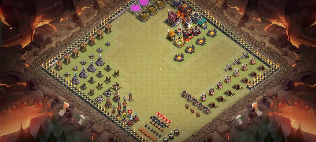TH10 Farming Base Anti 3 Star Layout with Copy Link