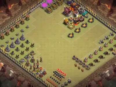 Layout TH10 Farming Base Anti 3 Star Layout with Copy Link
