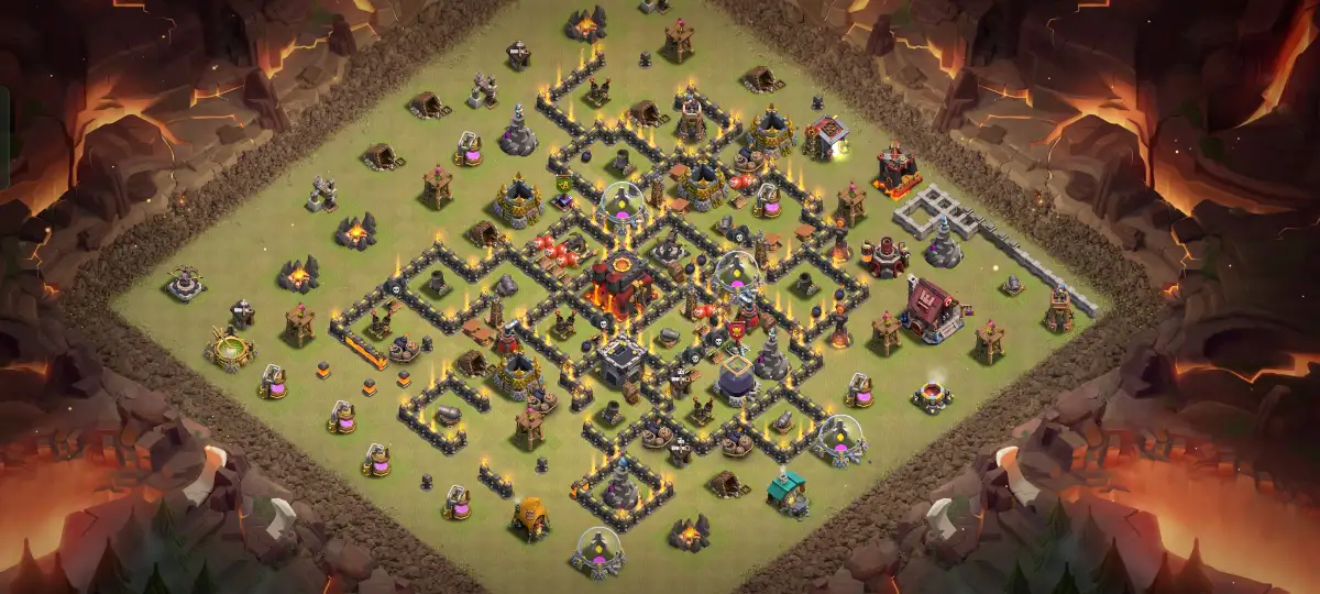TH10 Farming Base for Legend League | Safe Loot Copy Link