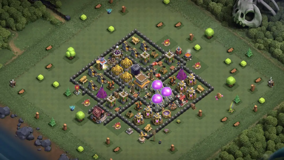 TH8 Anti 3 Star Hybrid Base with Tight Core Compartments