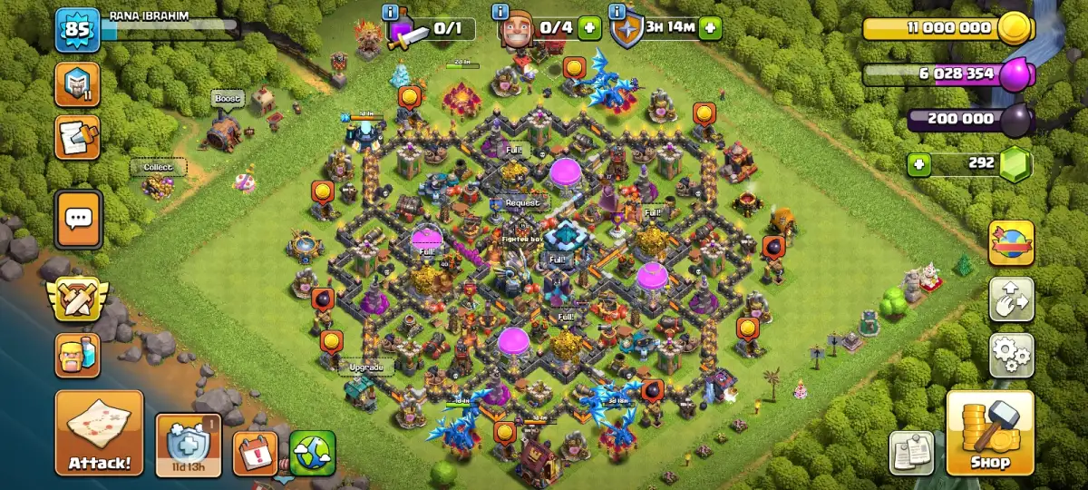 New TH 13 Farming Base with Anti 2 Star Layout 2026