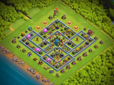 Layout TH12 Legend League Base Layout for Clash of Clans Defense