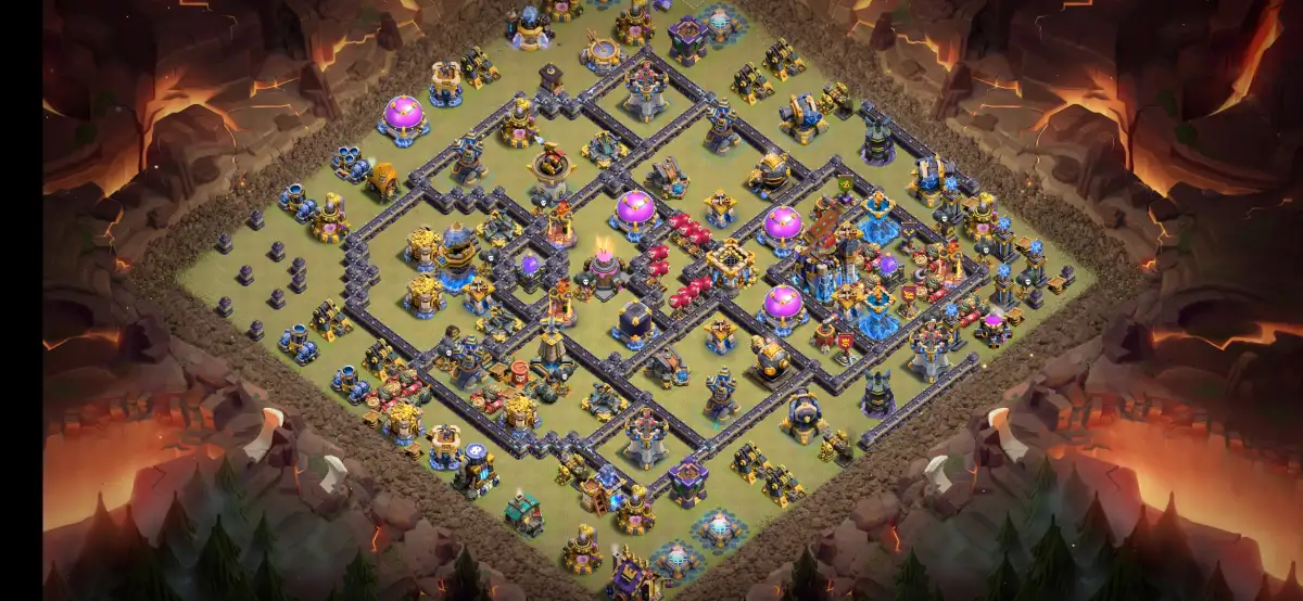 TH18 War Base Anti 2 Star Layout for Legend League
