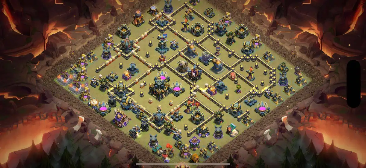 TH17 Defense Base for Clash of Clans Copy Link