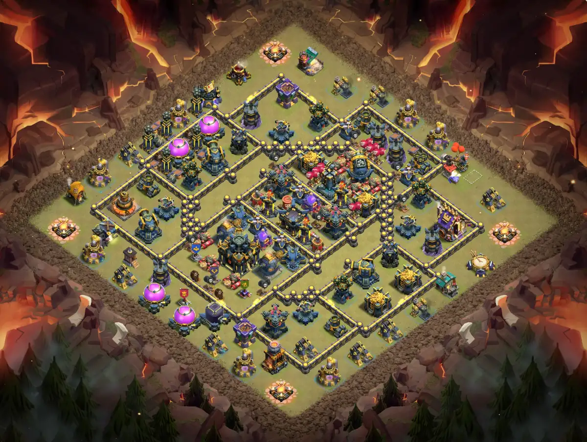 TH17 War Base Anti 3 Star Link for Clash of Clans