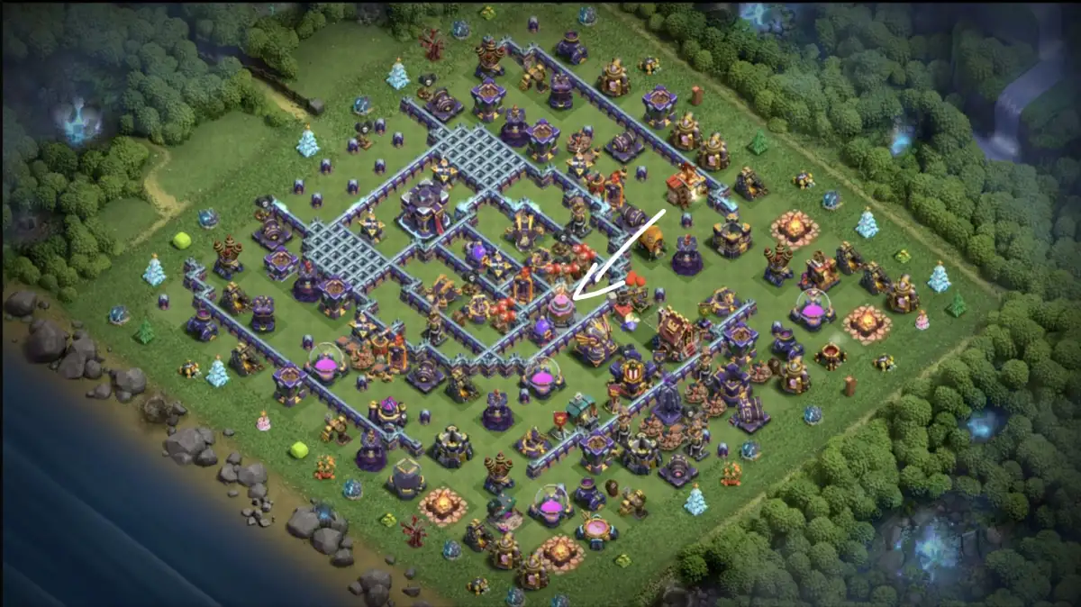 TH15 War Badr Anti 3 Star Base for Clash of Clans
