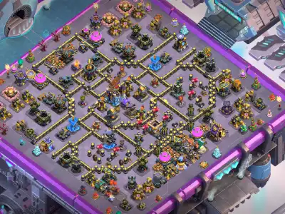 Layout TH18 Legend League War Base Anti 2 Star Anti 3 Star