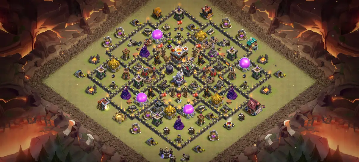 TH11 War Base for CoC Clash of Clans Anti 3 Star