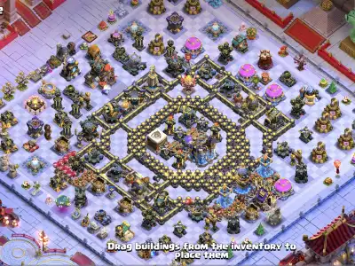 Layout TH18 War Base Anti 3 Star Anti Air Layout with Copy Link