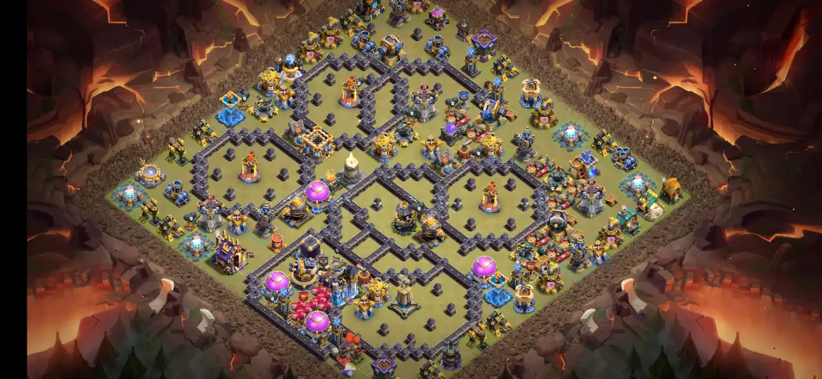 TH18 War Base Anti 2 Star Layout for Legend League