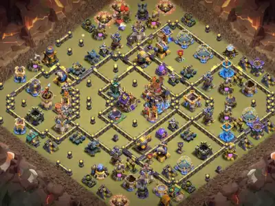 Layout TH18 War Base Copy Link Anti 2 Star Clash of Clans
