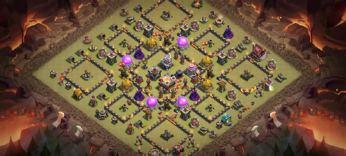 TH11 War Base Copy Link | Anti 2 Star Ring Layout