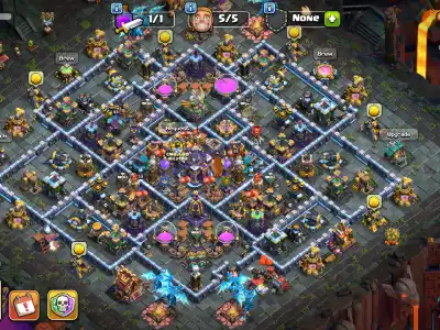 Layout TH15 Anti 3 Star Base with Diamond Core Compartments
